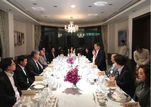Thailand-South Korea Parliamentarians Friendship Group attended the dinner banquet at the Embassy of the Republic of Korea, Bangkok.