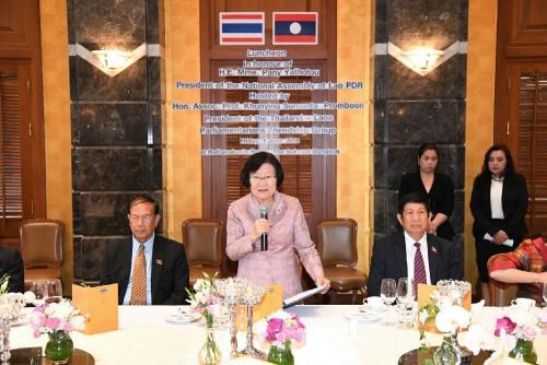 Luncheon Meeting of Thai-Laos Parliamentarians Friendship Group and the Delegation of the National Assembly of the Lao PDR