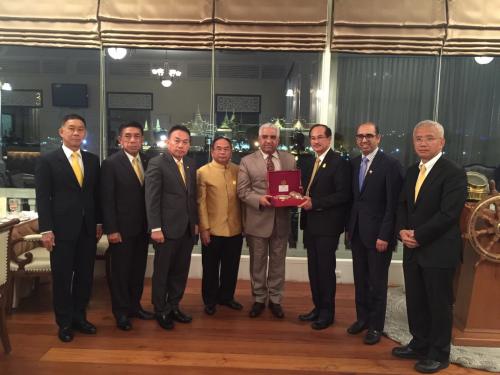 Thailand-Bahrain Parliamentarians Friendship Group hosted the dinner in honour of Ambassador of the Kingdom of Bahrain to Thailand