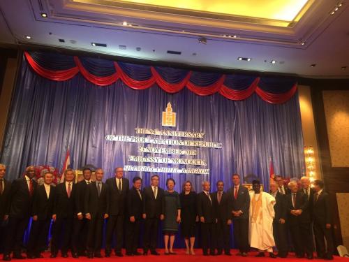 Thailand-Mongolia Parliamentarians Friendship Group expressed congratulations on the National Day of Mongolia