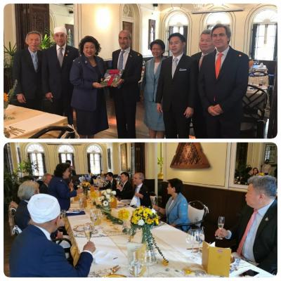 The Thailand-Portugal Parliamentarians Friendship Group hosted a luncheon in honour of the Ambassador of the Portuguese Republic to Thailand and party.
